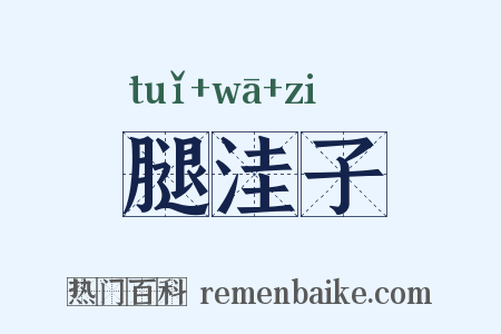 腿洼子是什么意思的图片